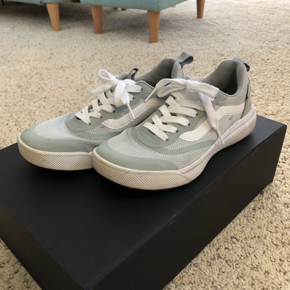 vans ultrarange rapidweld green